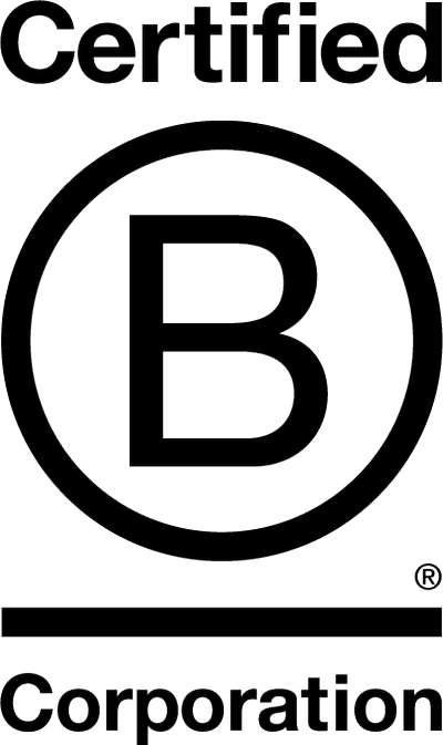 B Corp Logo Black