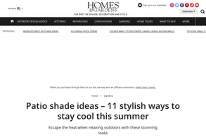 Screencapture of Homes & Gardens
