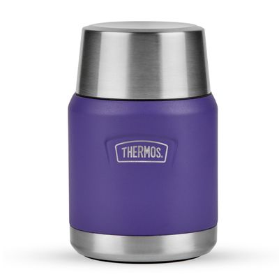 Moorland Purple 470ml Thermos Icon Series Food Flask with Spoon