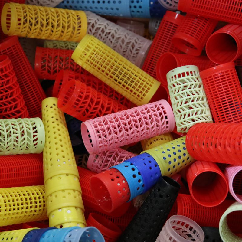 Reuseable dye cones
