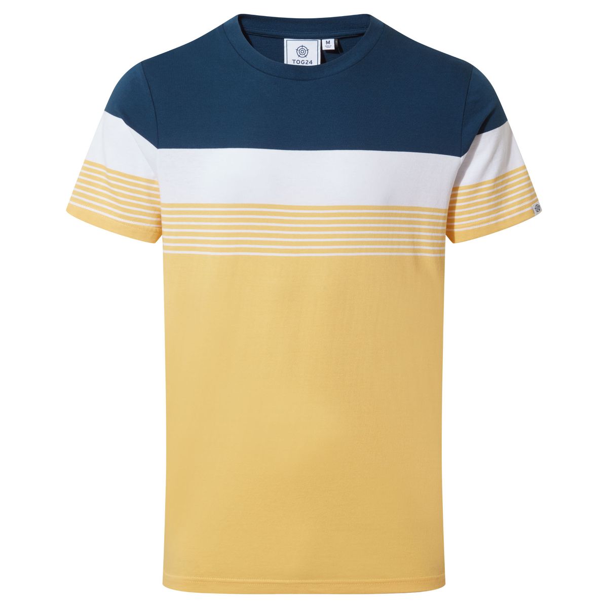Farndon Men's T-Shirt - Inky Blue/Sunflower