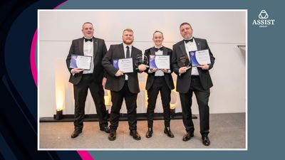 Paul Chubb, Luke Overy, Shani Baldwin, Paul Grzegorzek from Assist Security Group