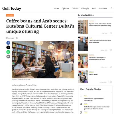 Screencapture of Gulf Today