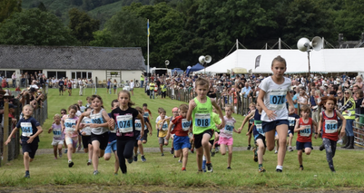 Under 9s fell race at Grasmere Sports 2022