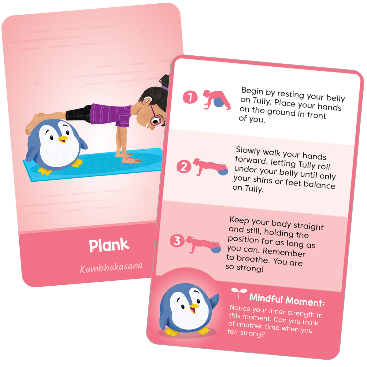 Yoga Ball Buddy with BubblePlush™ - Penguin