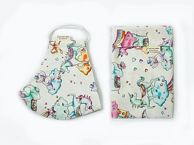 Children's cotton face mask from Cocorose London