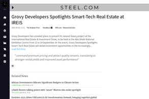 Screencapture of STEEL.com