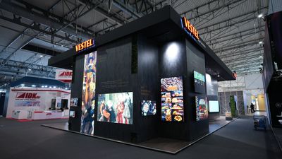 Vestel ISE 2023 stand