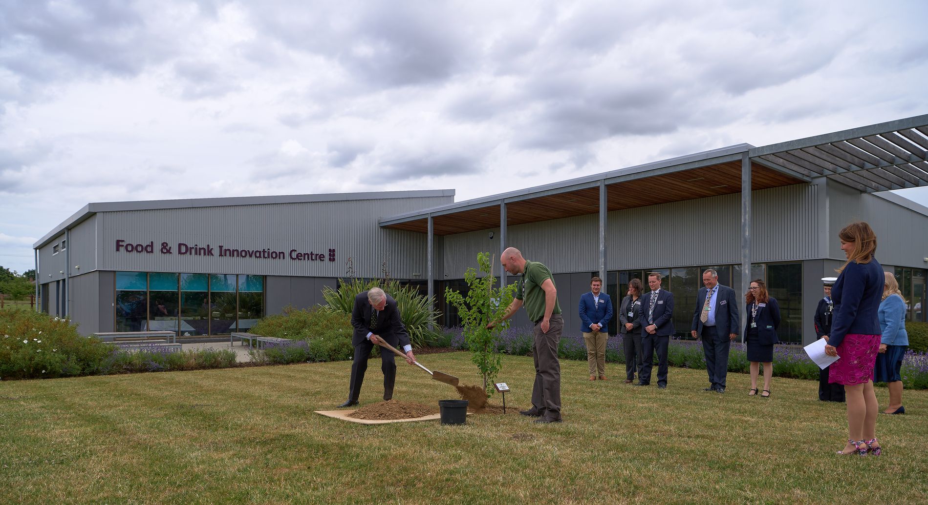 HRH The Duke of Gloucester visits Moulton College