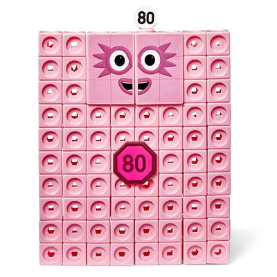 Numberblocks® MathLink® Cubes Activity Set Heroes with Zeroes