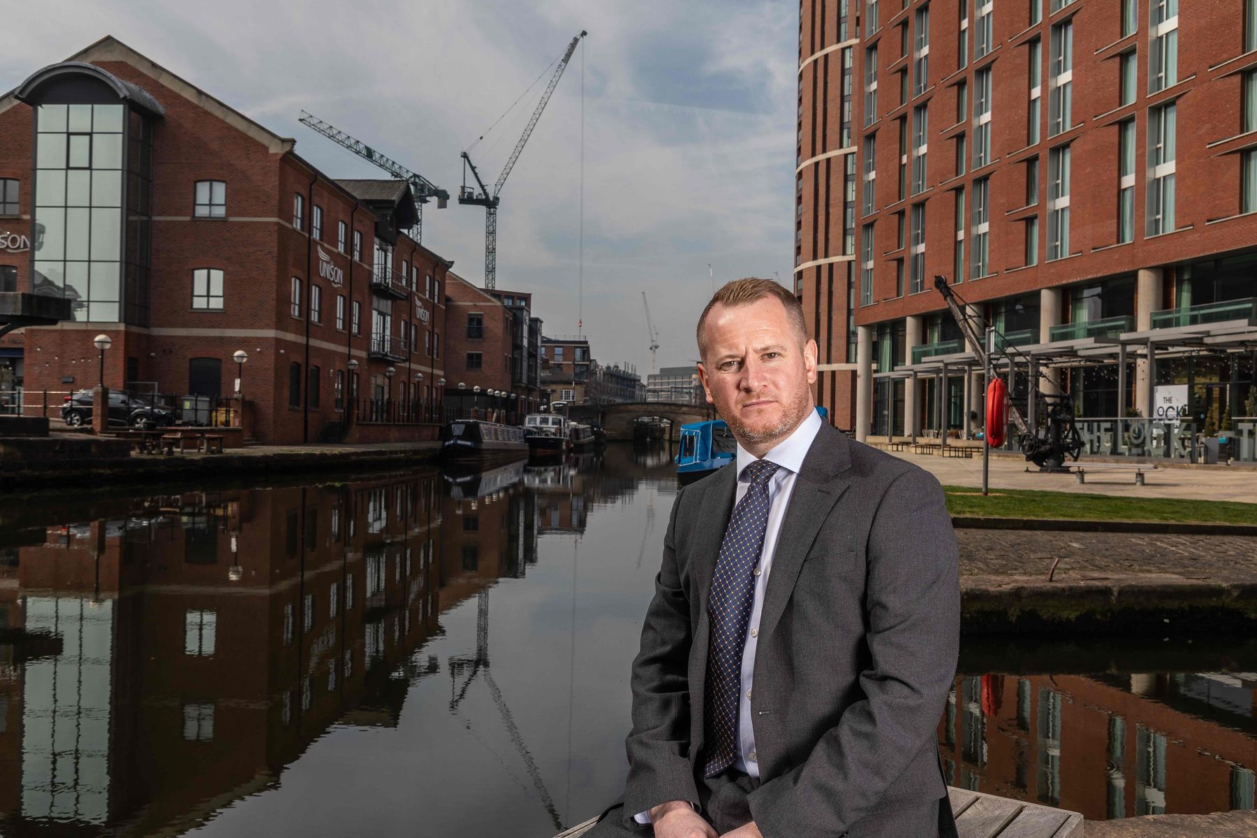 Ian McCarron - one of the directors of insurance broker, McCarron Coates.
