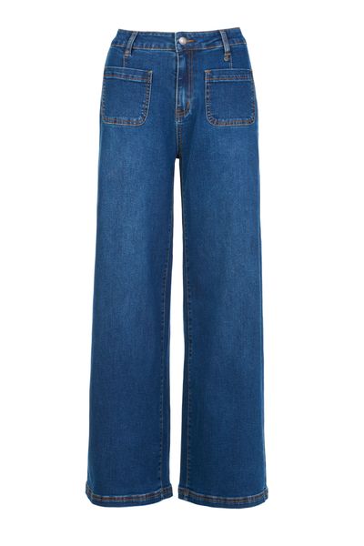 Brakeburn Wide Straight Leg Jeans (cut out) - £54.99