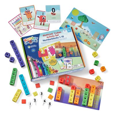 MathLink® Cubes Numberblocks 1-10 Activity Set