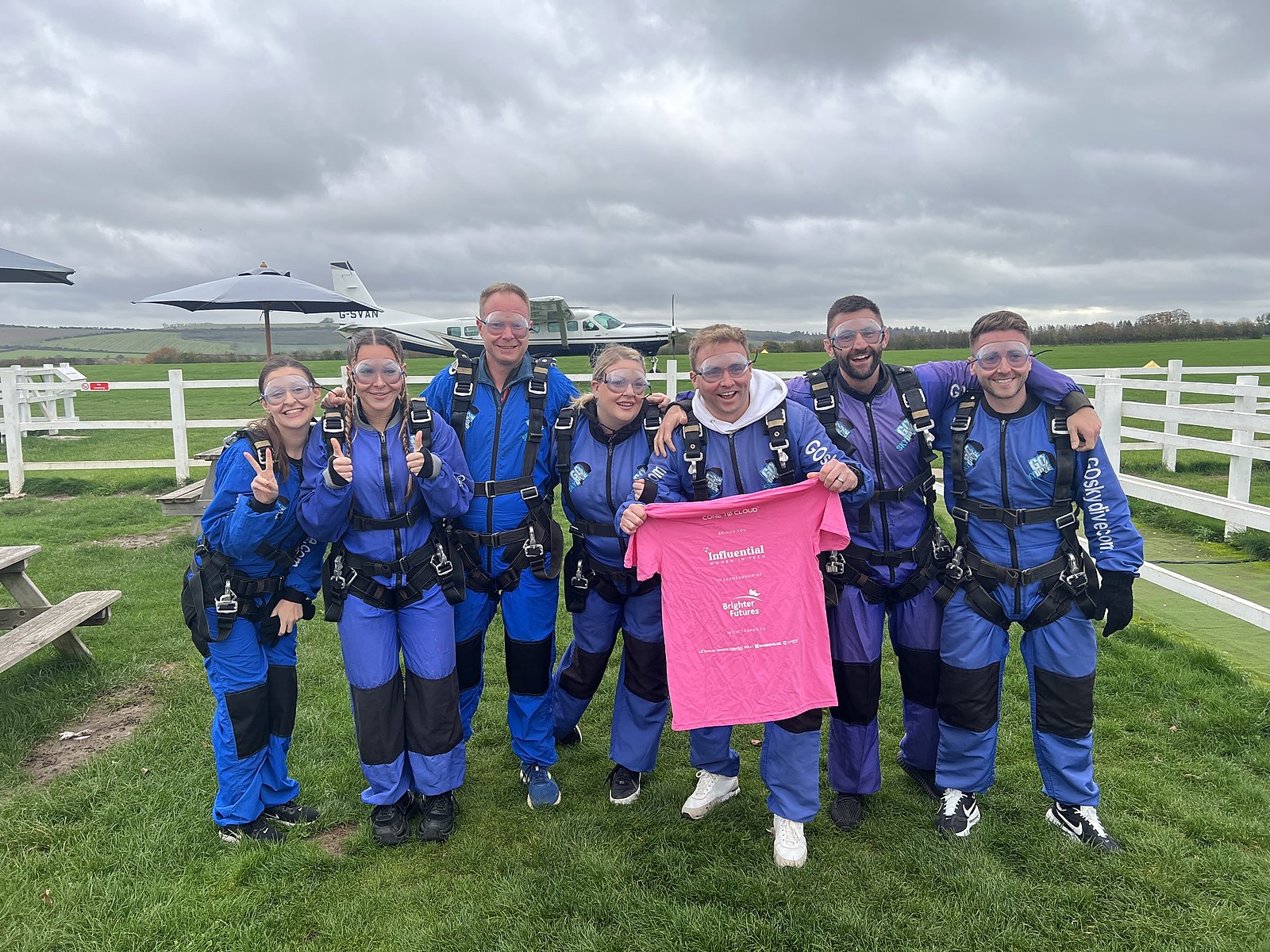 Left to right - Olivia Wright-Cooper Annabelle Forrest Matt White Lauren Nield James Cunningham (CEO) Josh Duce