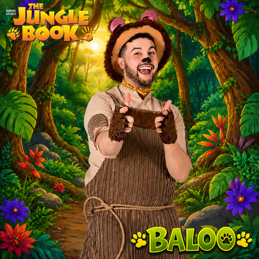 Publicity material for the Jungle Book production at Levens Hall and Gardens