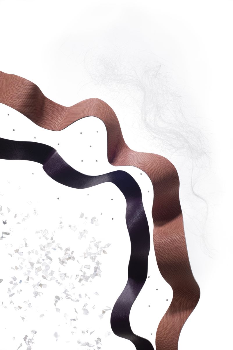 Ultrafabrics fabrics and recycled plastics used in its sustainable backcloth