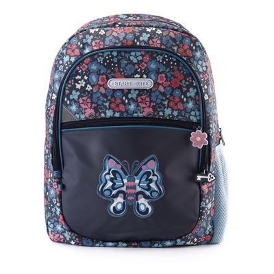 'Bundle' backpack in navy floral print