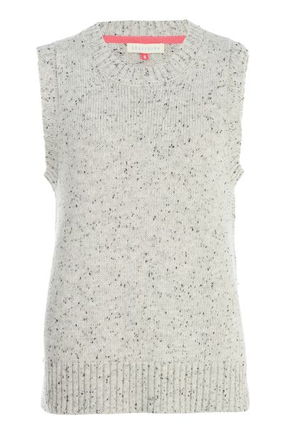 Brakeburn Nep Knitted Vest (cut out) - £59.99