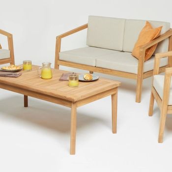 Suggsted Header 2000px Where Saints Go, Kendari Garden Sofa Set  4Seater  Natural Cushion Seat  Teak Frame, £1199, 8737571.jpg