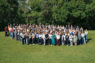 The Gardner Leader team together attending its annual staff conference