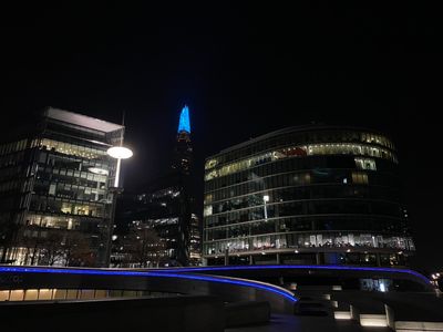 The Shard,  #LightItBlue