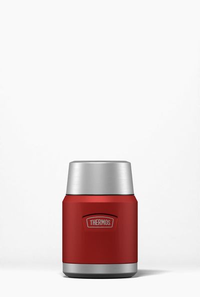 Ruby Red 470ml Thermos Icon Series Food Flask w/ Spoon