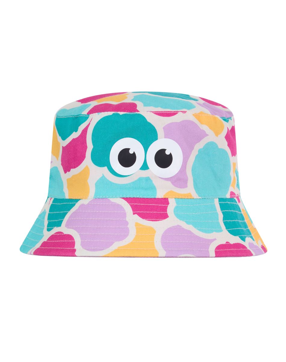 Balkhi Kids Shaun the Sheep Bucket Hat - Pink Cloud Print