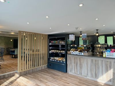 The new pet-friendly Wild Boar Coffee café at Whitemead Forest Park