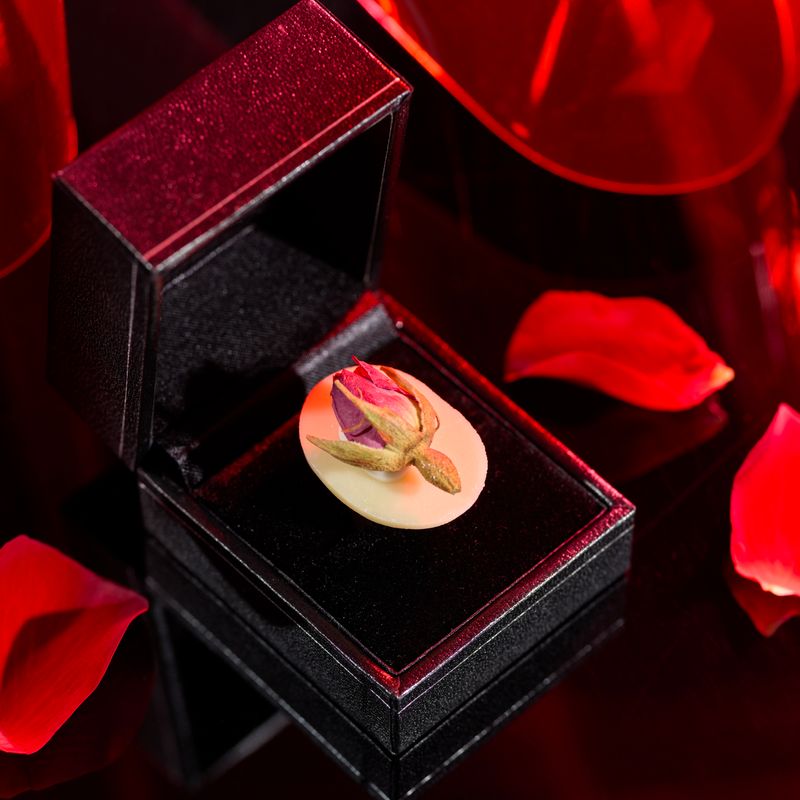 White Chocolate Valentines Ring.... 