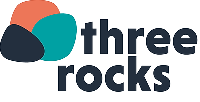 three rocks logo 2023                    