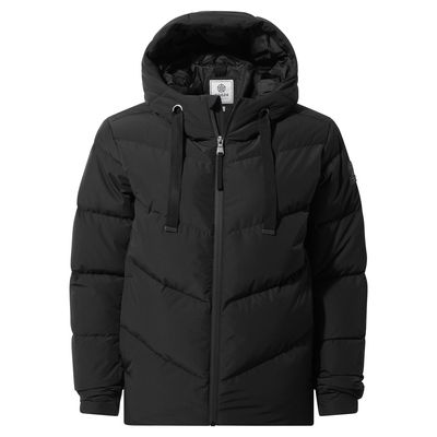 Raleigh Luxe Short Women's Down Jacket - Graphite