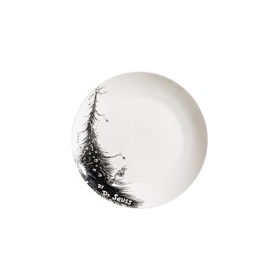 7.5 INCH SIDE PLATE CLASSIC GRINCH AND MAX
