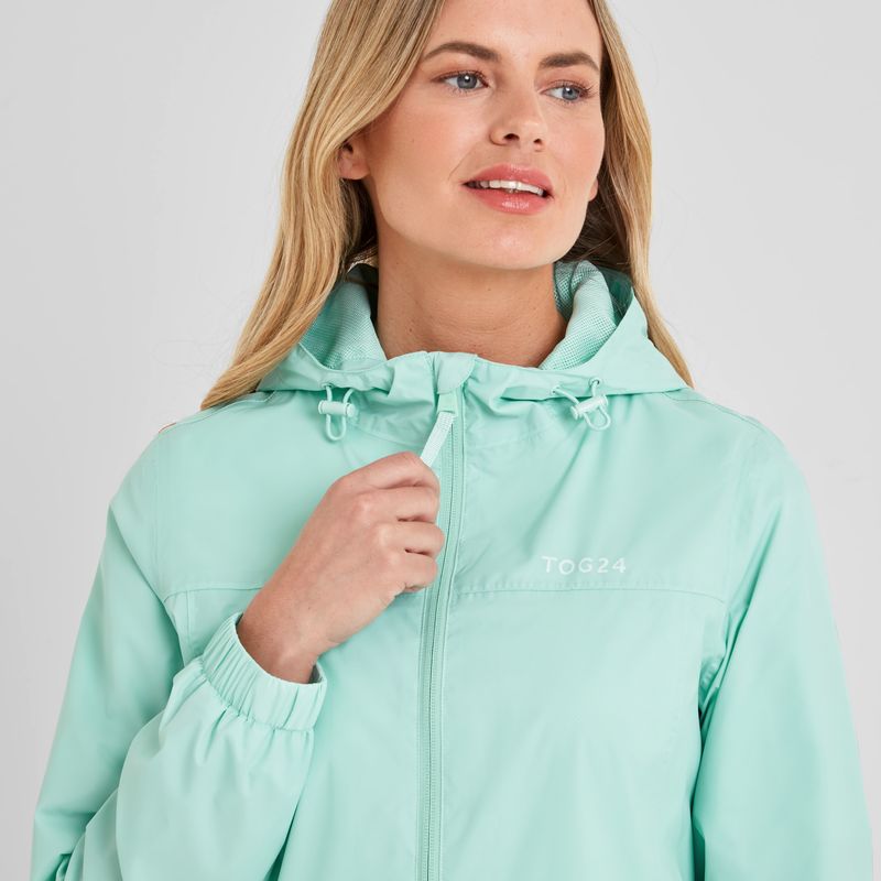 Craven Women's Waterproof Packaway Jacket - Eggshell Blue