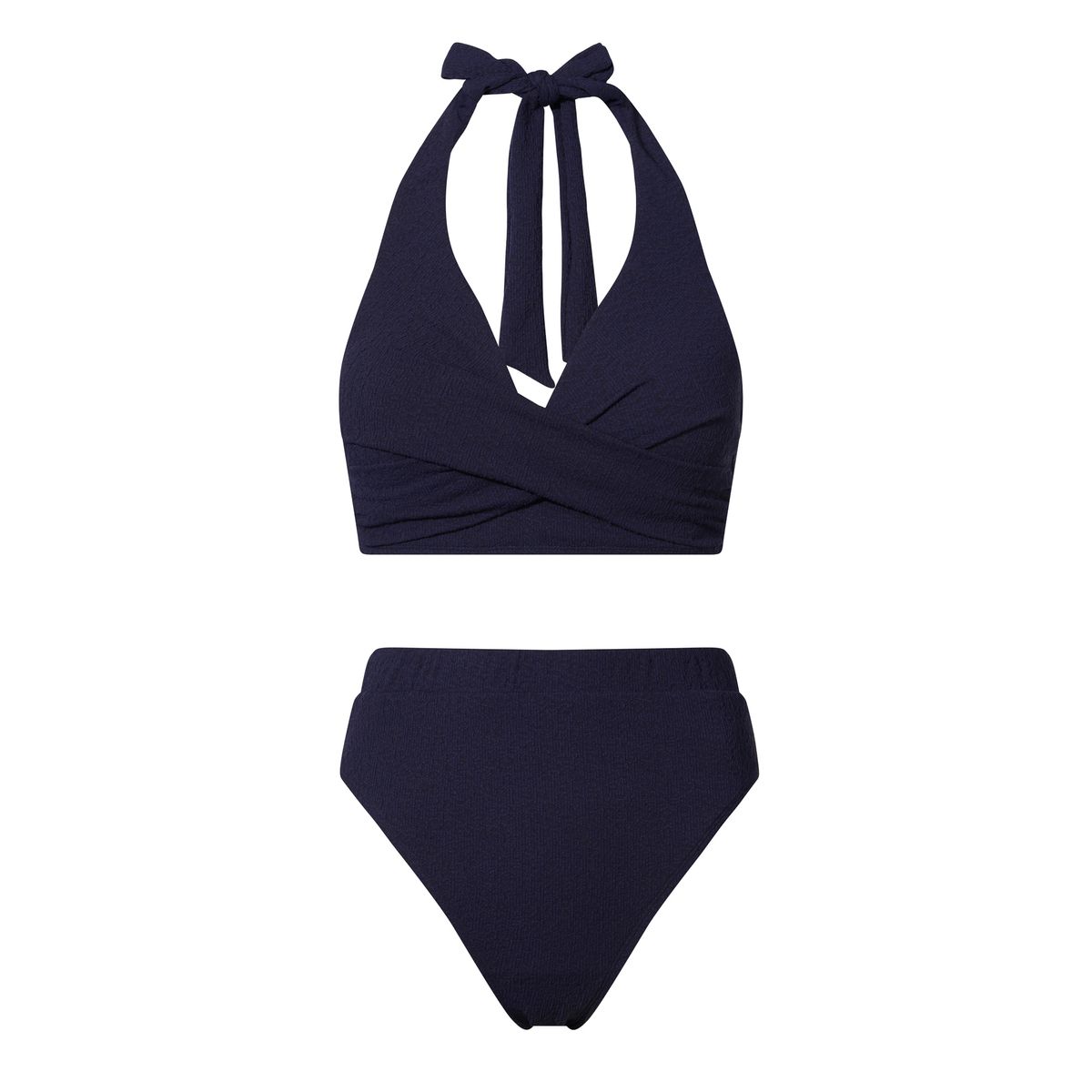 Mina Womens 2 Piece Bikini - Oxford Blue