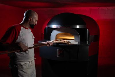 The new Maximo commercial electric pizza oven - the first-ever electric oven from Tuscan pizza oven specialists, Valoriani.