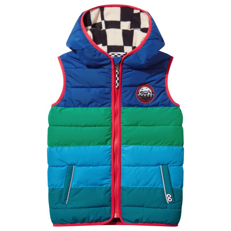 Gotland Kids Shaun the Sheep Gilet - Space Blue
