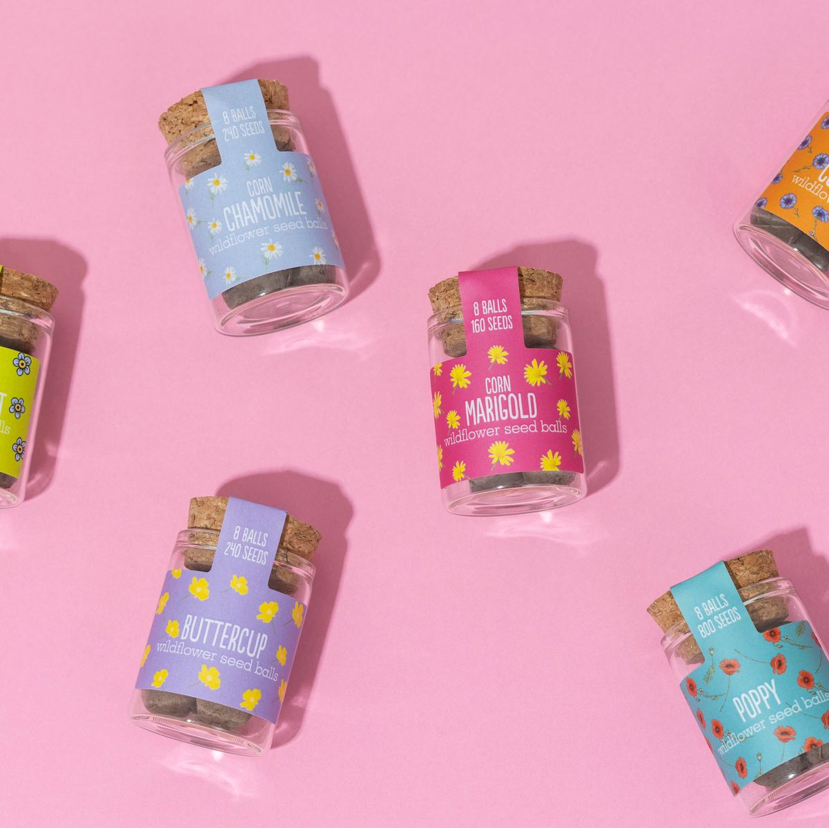Wildflower Jars