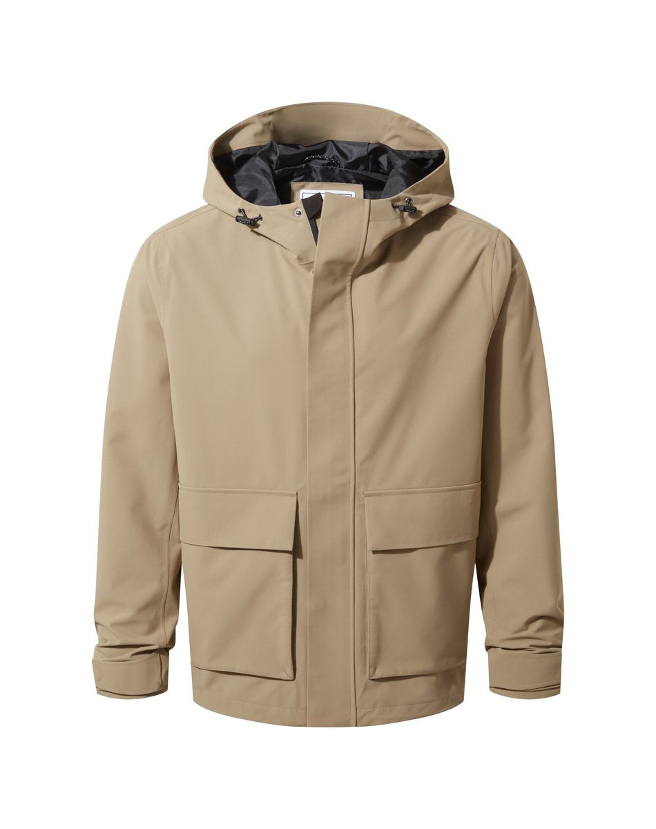 Cason Men's Waterproof Jacket - Walnut