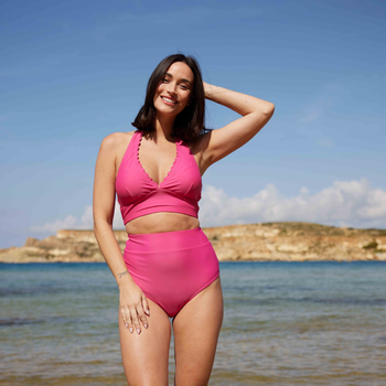 Lora Women's Bikini - Hibiscus Pink
