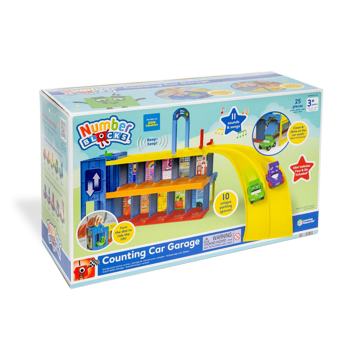 Numberblocks Counting Car Garage