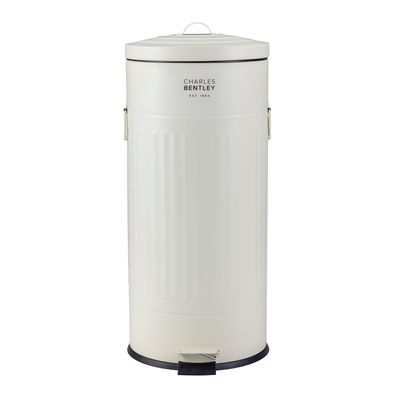 30L Round Retro Kitchen Pedal Bin