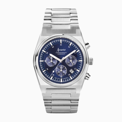 Accurist Origin's Men's Chronograph with royal blue dial