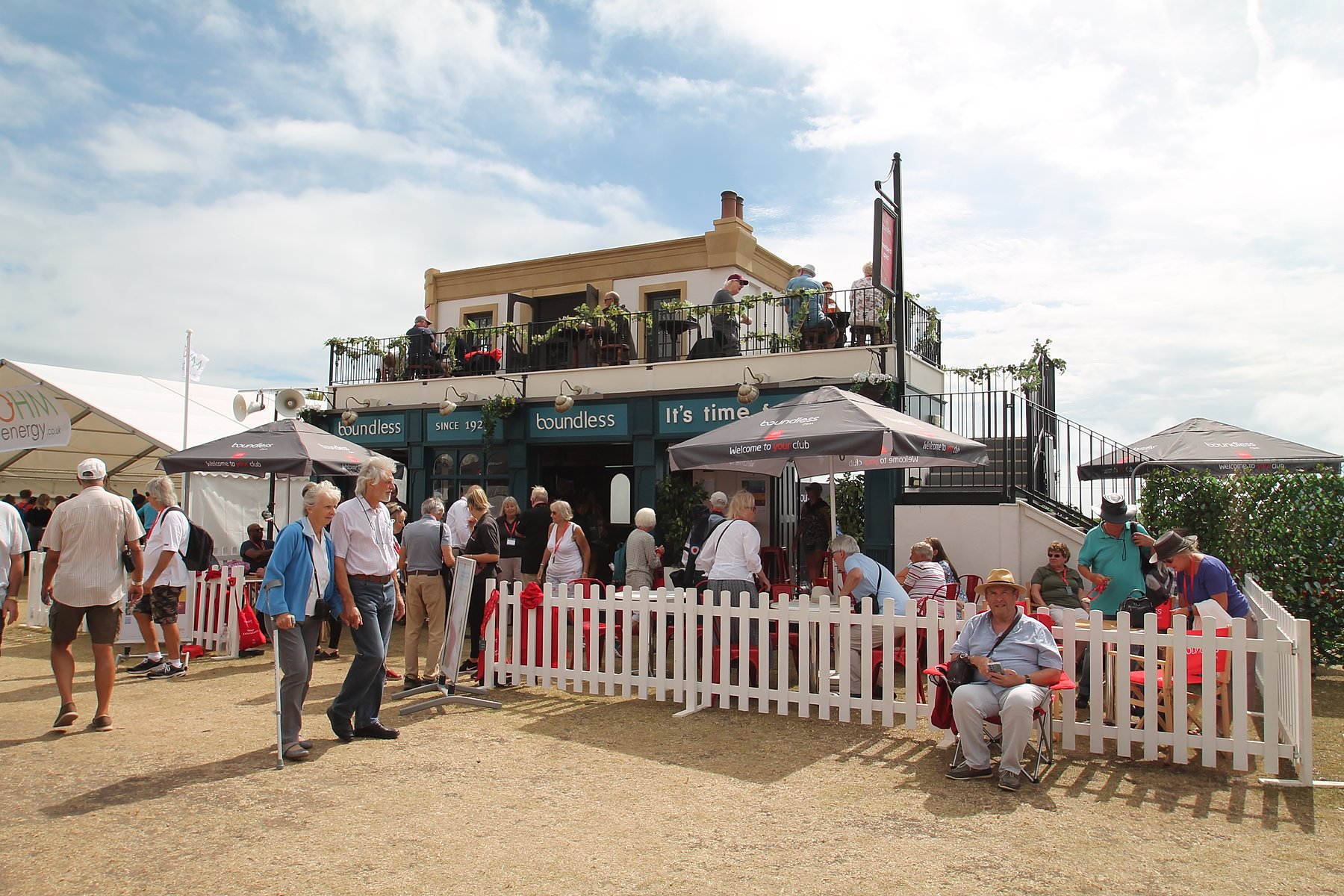 Boundless members and guests enjoying the Eastbourne International Airshow 2022