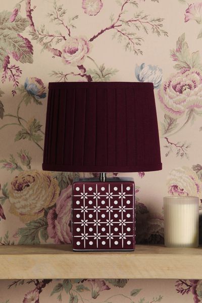 Claudina Table Lamp Purple