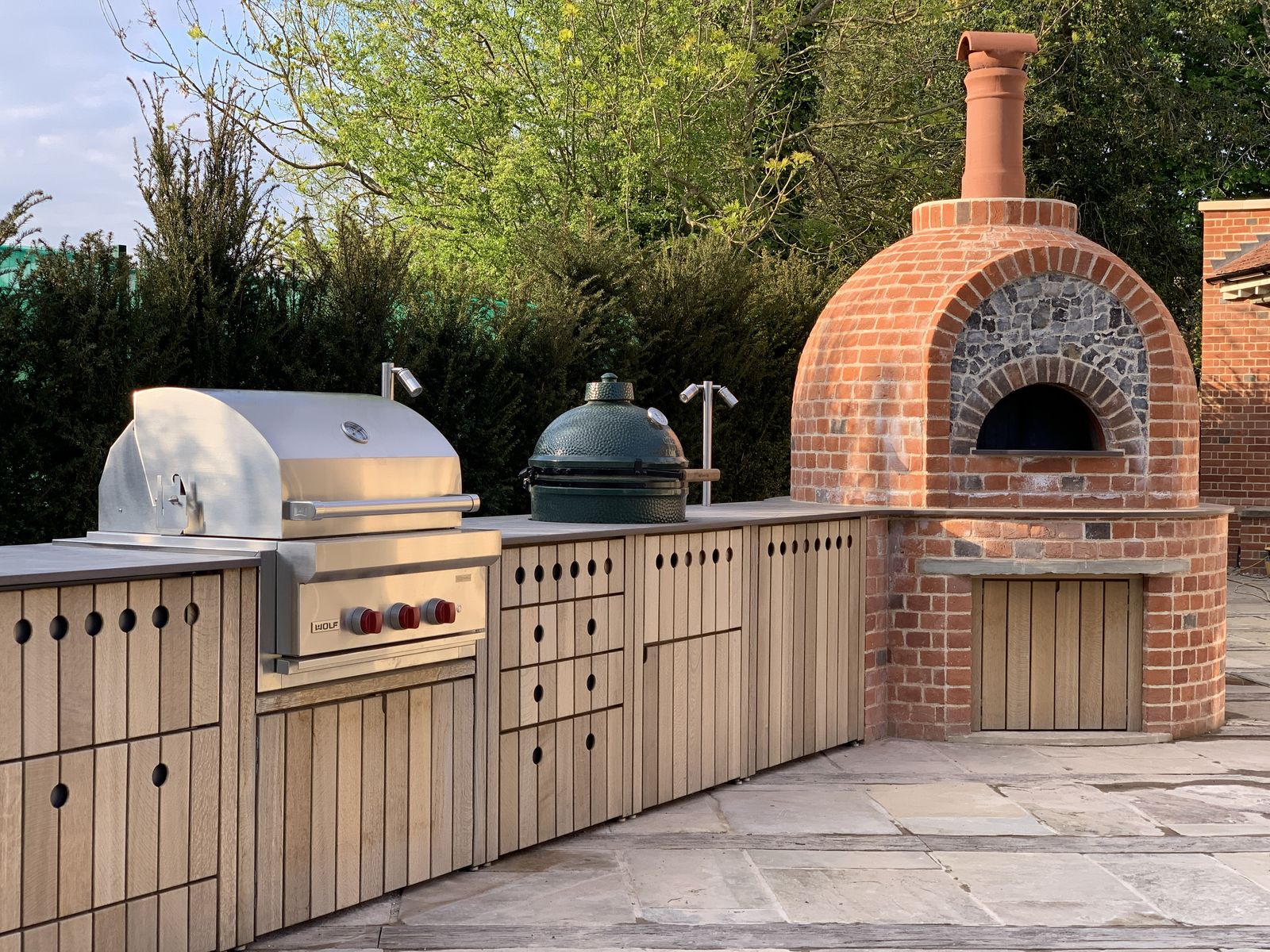 One of the celebrity kitchens created by Orchard Ovens