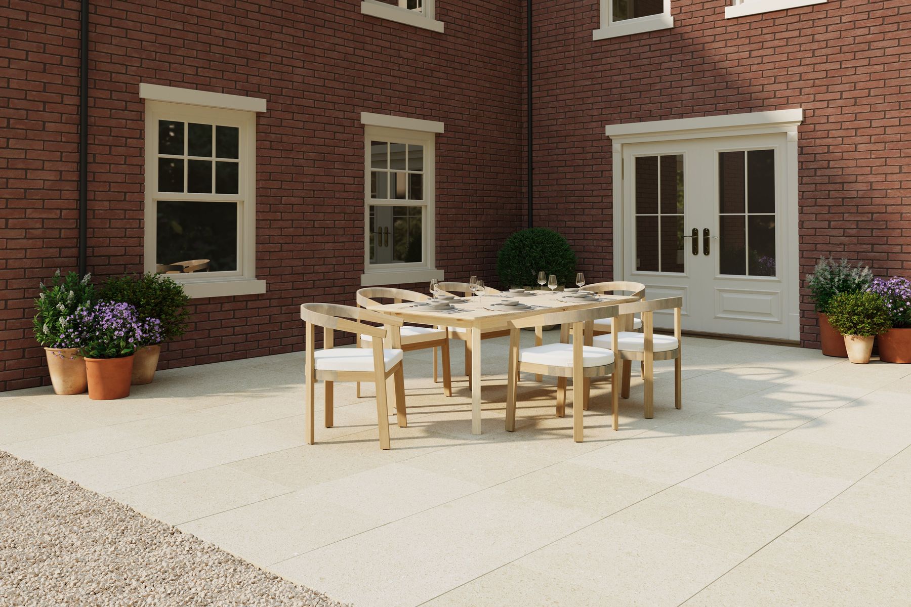 Acacia Extending Dining Table