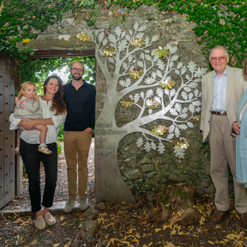 The new head gardeners' tree at Levens Hall and Gardens i