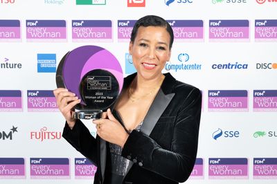 Pamela Maynard, Woman of the Year at the 2023 FDM everywoman in Technology Awards