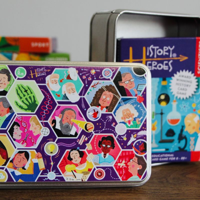 History Heroes STEM Gift Tin