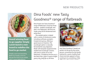 Screencapture of International Sandwich & Food to Go News